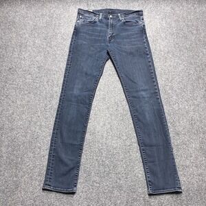 Levi's Men’s Skinny Jeans in Washed Dark Blue